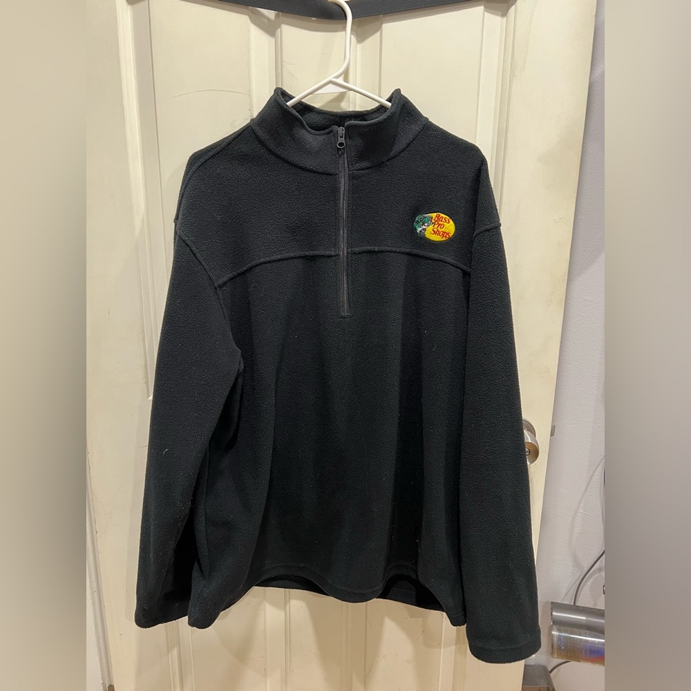 Bass Pro Shops Quarter Zip-Up Pullover Fleece